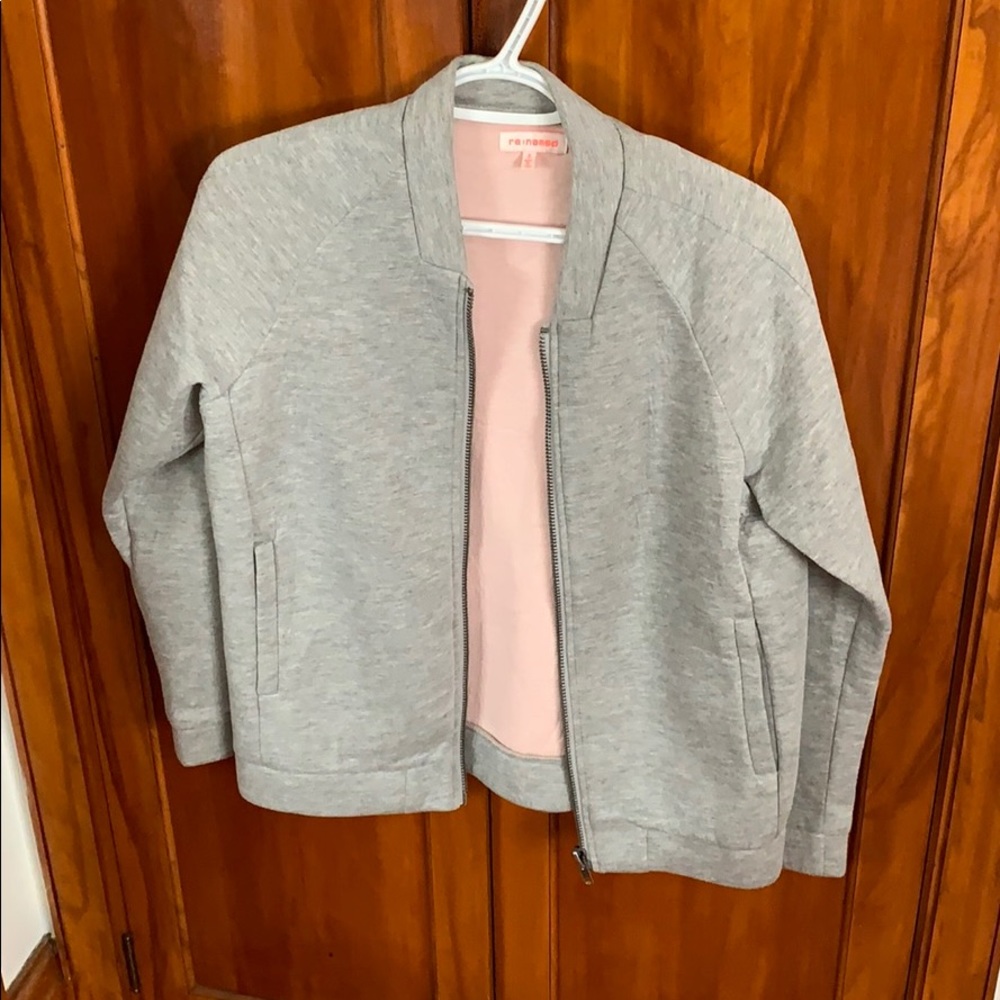 Grey zipped jacket/jumper